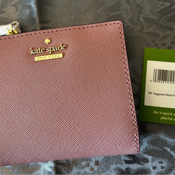 Kate Spade Cameron Street Adalyn Dusty Peony Wallet - Picture 1 of 6